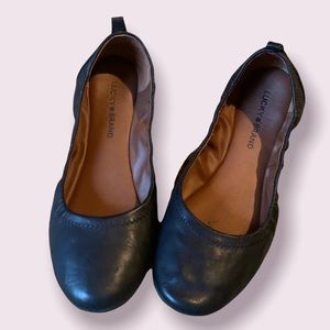 Like new Lucky Brand ballet flats